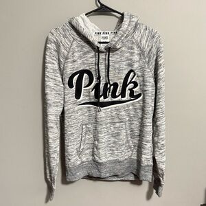 Victoria's Secret Pink Heathered Hoodie Sweater
